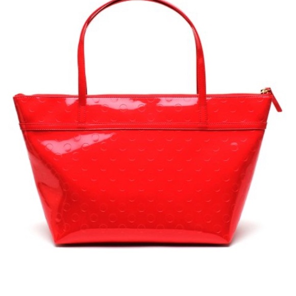 Kate Spade New York | Chili Red Camellia Street Sophie Tote - Picture 4 of 10
